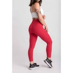 AESTHETIC WOLF Flux Legging Fitness - Mujer - Roja -tienda de equipos de fitness flux legging fitness mujer roja 3