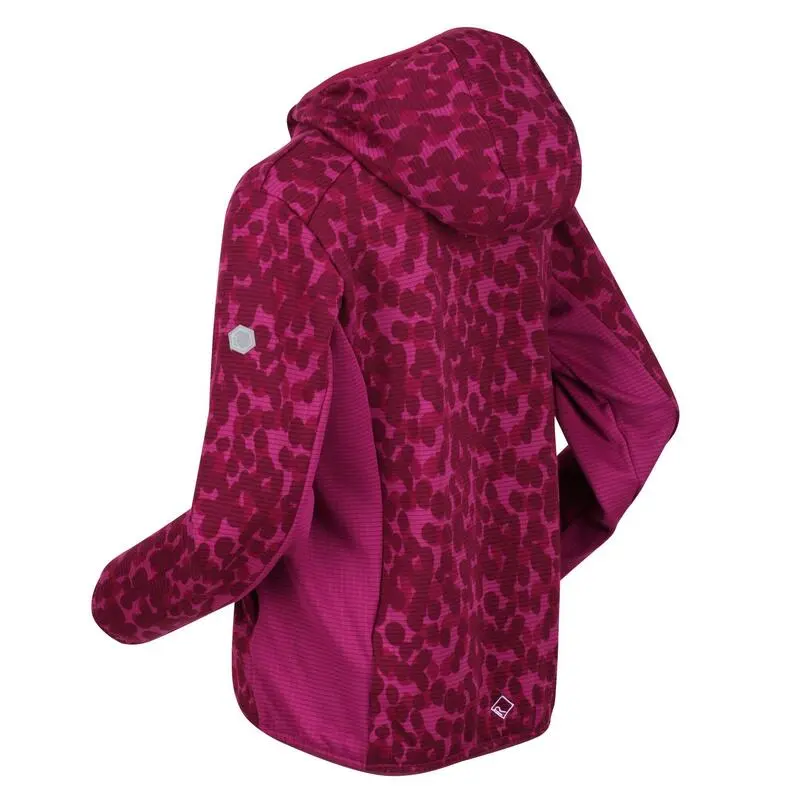 Regatta Forro Polar Cadson De Puntos Para Niños/Niñas Fucsia 4 Regatta Forro Polar Cadson De Puntos Para Niños/Niñas Fucsia - Imagen 2