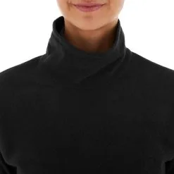 Forro Polar De Montaña Y Trekking Cuello Alto Mujer Quechua MH20 Negro 10 Forro Polar De Montaña Y Trekking Cuello Alto Mujer Quechua MH20 Negro -tienda de equipos de fitness forro polar de montaa y trekking cuello alto mujer quechua mh20 negro 3
