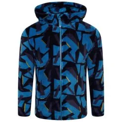 Dare 2b Forro Polar Gambol Geométrico Para Niños/Niñas Denim Oscuro