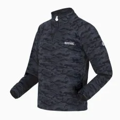 Regatta Forro Polar Highton Camuflaje Para Niños/Niñas Gris India -tienda de equipos de fitness forro polar highton camuflaje para niosnias gris india 3