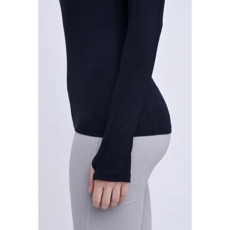 TCA Fusion Camiseta De Manga Larga Con Media Cremallera Para Mujer 6 TCA Fusion Camiseta De Manga Larga Con Media Cremallera Para Mujer - Imagen 4