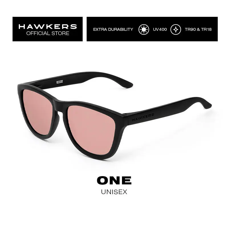 HAWKERS Gafas De Sol Para Hombres Y Mujeres ONE CARBON Black Rose Gold 3 HAWKERS Gafas De Sol Para Hombres Y Mujeres ONE CARBON Black Rose Gold