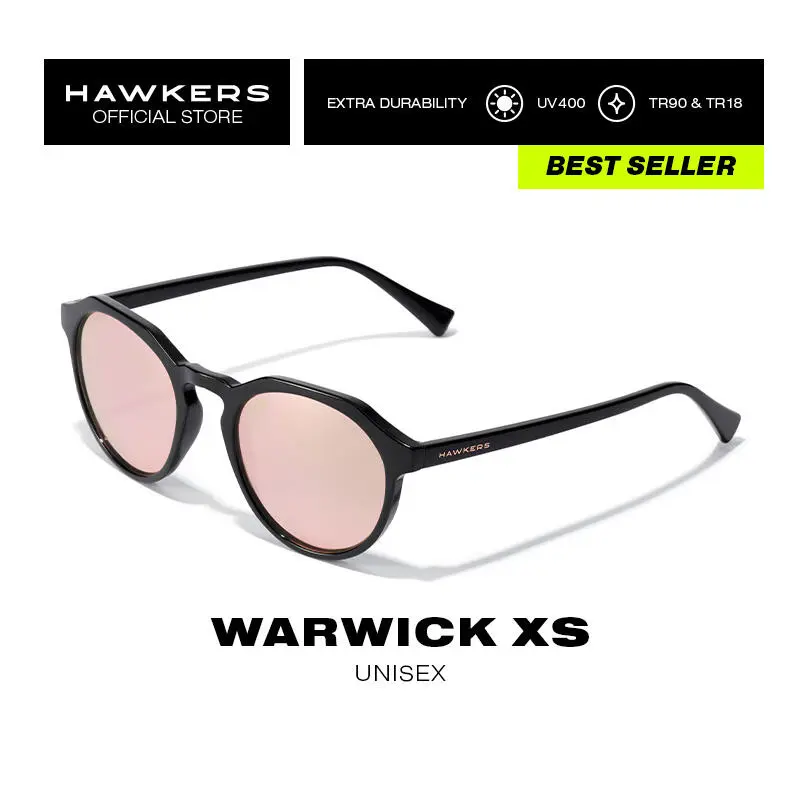 HAWKERS Gafas De Sol Para Hombres Y Mujeres WARWICK XS Black Rose Gold 3 HAWKERS Gafas De Sol Para Hombres Y Mujeres WARWICK XS Black Rose Gold