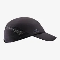 Kalenji Gorra Running Hombre/Mujer Gris Claro Ajustable -tienda de equipos de fitness gorra running hombremujer negro ajustable
