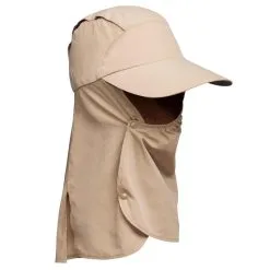 Gorra Senderismo Y Trekking Forclaz Desert 500 Adulto Marrón