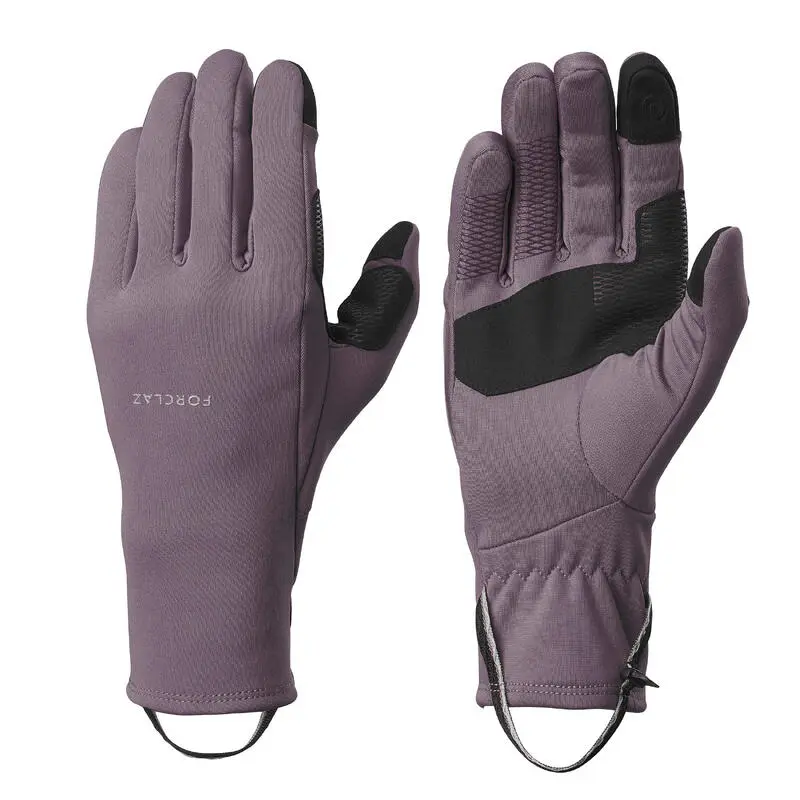 Guantes De Montaña Y Trekking Táctiles Adulto Forclaz MT500 Gris 3 Guantes De Montaña Y Trekking Táctiles Adulto Forclaz MT500 Gris