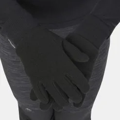 Guantes Térmicos De Montaña Y Trekking Polar Niños 6-14 Años Quechua SH100 Negro -tienda de equipos de fitness guantes termicos de montaa y trekking polar nios 6 14 aos quechua sh100 negro 4