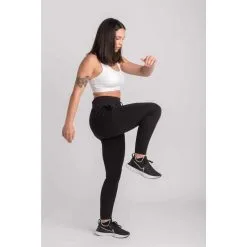 AESTHETIC WOLF Joggers Premium - Fitness - Mujer - Negro -tienda de equipos de fitness joggers premium fitness mujer negro 1