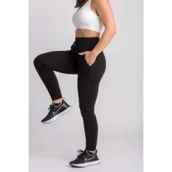 AESTHETIC WOLF Joggers Premium - Fitness - Mujer - Negro -tienda de equipos de fitness joggers premium fitness mujer negro 3