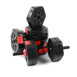 CLOVER FITNESS Juego De Mancuernas Hexagonales 25 Kg. -tienda de equipos de fitness juego de mancuernas hexagonales 25 kg 2