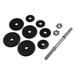 Virtufit Juego De Mancuernas - Hierro Fundido - 1 X 15 Kg - Ajustable -tienda de equipos de fitness juego de mancuernas hierro fundido 1 x 15 kg ajustable 4