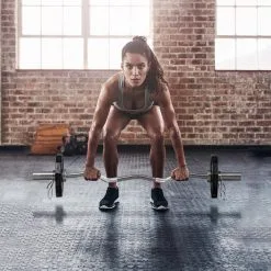 Juegoe 2 Discos De Pesas Olímpicas 5 Kg SPORTNOW 24x24x3,5 Cm Negro -tienda de equipos de fitness juegoe 2 discos de pesas olimpicas 5 kg sportnow 24x24x35 cm negro 1