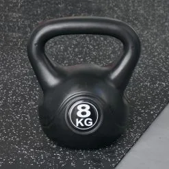 IVOL Kettlebell 8 Kg - Plástico - Para Uso Interior Y Exterior - Negro 11 IVOL Kettlebell 8 Kg - Plástico - Para Uso Interior Y Exterior - Negro -tienda de equipos de fitness kettlebell 8 kg plastico para uso interior y exterior negro 4