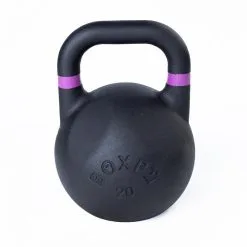 BOXPT EQUIPMENT Kettlebell De Competicion "Powder Coated" BOXPT 20kg Negro