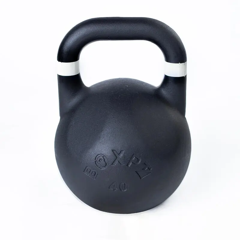 BOXPT EQUIPMENT Kettlebell De Competicion "Powder Coated" BOXPT 40kg Negro 3 BOXPT EQUIPMENT Kettlebell De Competicion "Powder Coated" BOXPT 40kg Negro