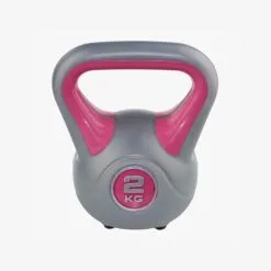 OZIO FITNESS Kettlebell Pesa Rusa Fit 2KG Con Asa Antideslizante.