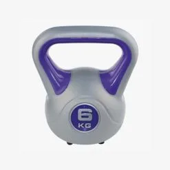 OZIO FITNESS Kettlebell Pesa Rusa Fit 6KG Con Asa Antideslizante.