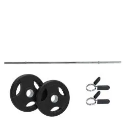 Kit Barra De Musculación + Discos 16 KG ( 25mm) VIMAS SPORT