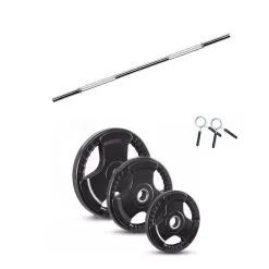 Kit Barra De Musculación + Discos 66 KG ( 25mm) VIMAS SPORT 10 Kit Barra De Musculación + Discos 66 KG ( 25mm) VIMAS SPORT -tienda de equipos de fitness kit barra de musculacion discos 66 kg 25mm vimas sport 3