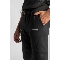AESTHETIC WOLF Legacy Pantalones De Deporte - Fitness - Hombre - Negro -tienda de equipos de fitness legacy pantalones de deporte fitness hombre negro 3