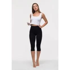 Anaissa Legging Capri Noche Sin Costuras Con Fibra Emana, 160 Den, Nina -tienda de equipos de fitness legging capri noche sin costuras con fibra emana 160 den nina 2