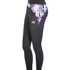 BODYCROSS Leggings De Running AGATE Negro -tienda de equipos de fitness leggings de running agate negro 2