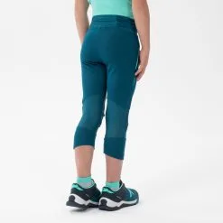 Quechua Leggings De Senderismo - MH500 Verde - Niños 7-15 Años -tienda de equipos de fitness leggings de senderismo mh500 verde nios 7 15 aos 1
