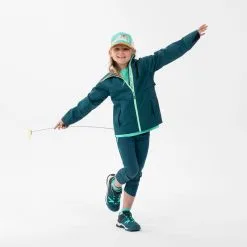 Quechua Leggings De Senderismo - MH500 Verde - Niños 7-15 Años -tienda de equipos de fitness leggings de senderismo mh500 verde nios 7 15 aos 2