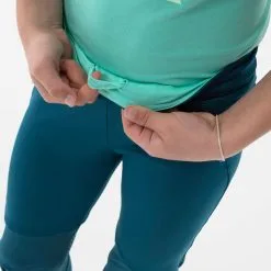 Quechua Leggings De Senderismo - MH500 Verde - Niños 7-15 Años -tienda de equipos de fitness leggings de senderismo mh500 verde nios 7 15 aos 4