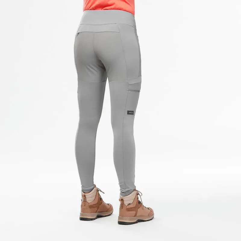 Forclaz LEGGINGS DE TREKKING Y VIAJE RESISTENTES - TRAVEL 500 - GRIS CLARO - MUJER 5 Forclaz LEGGINGS DE TREKKING Y VIAJE RESISTENTES - TRAVEL 500 - GRIS CLARO - MUJER - Imagen 3