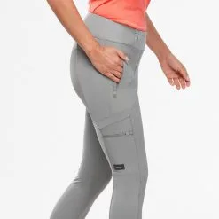 Forclaz LEGGINGS DE TREKKING Y VIAJE RESISTENTES - TRAVEL 500 - GRIS CLARO - MUJER 11 Forclaz LEGGINGS DE TREKKING Y VIAJE RESISTENTES - TRAVEL 500 - GRIS CLARO - MUJER -tienda de equipos de fitness leggings de trekking y viaje resistentes travel 500 gris claro mujer 3