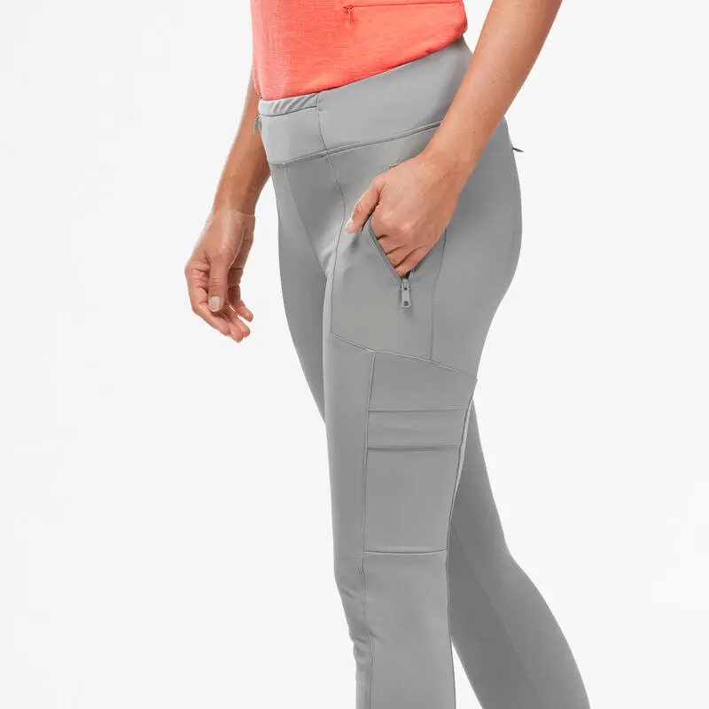 Forclaz LEGGINGS DE TREKKING Y VIAJE RESISTENTES - TRAVEL 500 - GRIS CLARO - MUJER 7 Forclaz LEGGINGS DE TREKKING Y VIAJE RESISTENTES - TRAVEL 500 - GRIS CLARO - MUJER - Imagen 5
