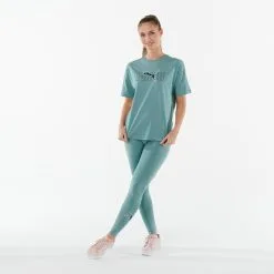 Leggings Fitness Puma Mujer Verde Algodón Largos -tienda de equipos de fitness leggings fitness puma mujer verde algodon largos 4