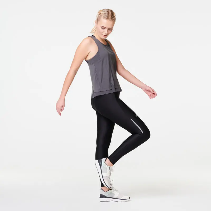 Kalenji Leggings Largos Running Mujer Dry Negro 7 Kalenji Leggings Largos Running Mujer Dry Negro - Imagen 5