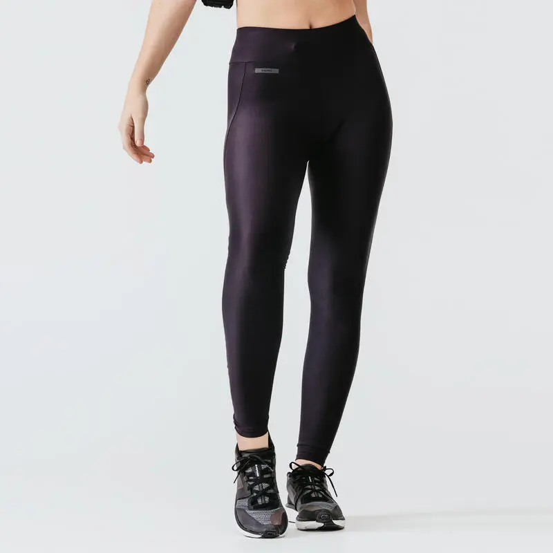 Kalenji Leggings Largos Running Mujer Dry Negro 3 Kalenji Leggings Largos Running Mujer Dry Negro