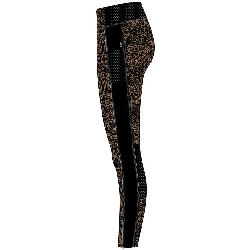 Domyos Leggings Mallas Fitness Largos Talle Alto 120 Mujer Animal Print 7 Domyos Leggings Mallas Fitness Largos Talle Alto 120 Mujer Animal Print - Imagen 5