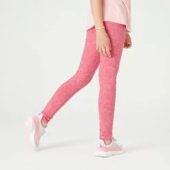 Domyos Leggings Mallas Gimnasia Deportiva Algodón Transpirable Niños Azul Marino -tienda de equipos de fitness leggings mallas gimnasia deportiva algodon transpirable nios rosa