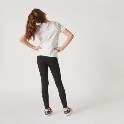 Leggings Mallas Gimnasia Deportiva Niños Domyos 100 Negro 9 Leggings Mallas Gimnasia Deportiva Niños Domyos 100 Negro -tienda de equipos de fitness leggings mallas gimnasia deportiva nios domyos 100 negro 1