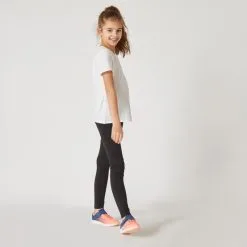 Leggings Mallas Gimnasia Deportiva Niños Domyos 100 Negro 10 Leggings Mallas Gimnasia Deportiva Niños Domyos 100 Negro -tienda de equipos de fitness leggings mallas gimnasia deportiva nios domyos 100 negro 2