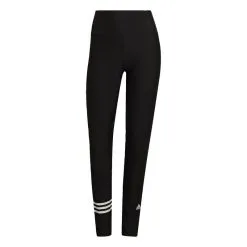 Leggings Mallas Natación Largo Talle Alto Mujer ADIDAS Negro -tienda de equipos de fitness leggings mallas natacion largo talle alto mujer adidas negro 3