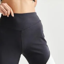 Domyos Leggings Talle Alto Fitness Moldeador Color Block -tienda de equipos de fitness leggings talle alto fitness moldeador color block 2