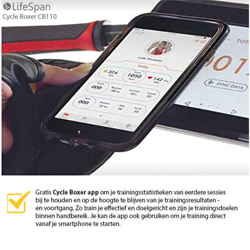 LifeSpan Fitness Bicicleta Estática Bicicleta De Boxeo CB110 5 LifeSpan Fitness Bicicleta Estática Bicicleta De Boxeo CB110 - Imagen 3