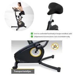 LifeSpan Fitness Bicicleta Estática Semiprofesional C5i Auto Generado -tienda de equipos de fitness lifespan fitness bicicleta estatica semiprofesional c5i auto generado 3