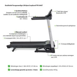 LifeSpan Fitness Cinta De Correr TR1200iT -tienda de equipos de fitness lifespan fitness cinta de correr tr1200it 3