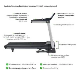LifeSpan Fitness Cinta De Correr TR5500iT 10 LifeSpan Fitness Cinta De Correr TR5500iT -tienda de equipos de fitness lifespan fitness cinta de correr tr5500it 3