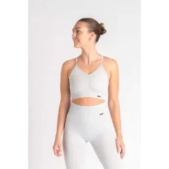 AESTHETIC WOLF LOEWI Scrunch Seamless Sujetador Deportivo Fitness - Mujer - Negro -tienda de equipos de fitness loewi scrunch seamless sujetador deportivo fitness mujer gris