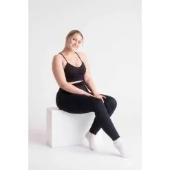 AESTHETIC WOLF LOEWI Scrunch Seamless Sujetador Deportivo Fitness - Mujer - Negro -tienda de equipos de fitness loewi scrunch seamless sujetador deportivo fitness mujer negro 2