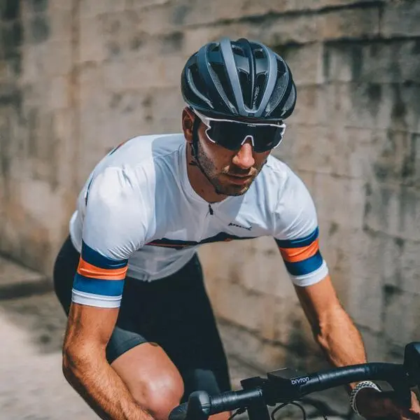 Maillot De Ciclismo Manga Corta Verano Hombre Atelcic KIBO E9 Blanco 6 Maillot De Ciclismo Manga Corta Verano Hombre Atelcic KIBO E9 Blanco - Imagen 4