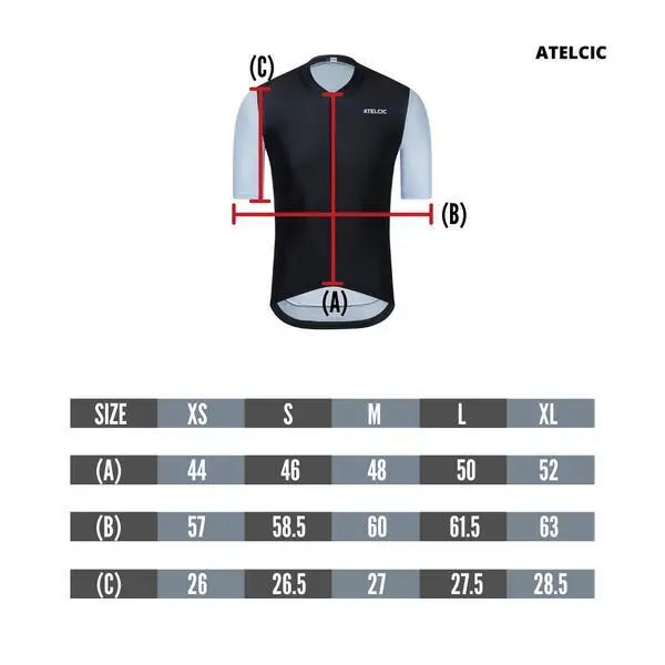 Maillot De Ciclismo Manga Corta Verano Hombre Atelcic KIBO E9 Blanco 7 Maillot De Ciclismo Manga Corta Verano Hombre Atelcic KIBO E9 Blanco - Imagen 5